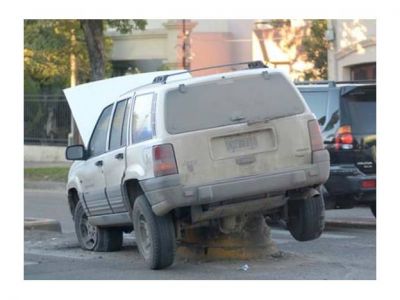 Hay 16 choques de punteras por mes en avenida Ram�rez