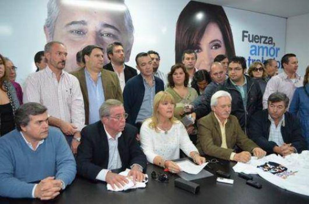El peronismo ratific� su postura contraria a la re re