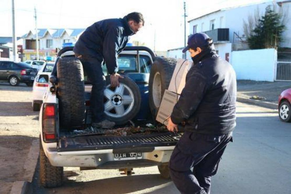Cae banda que se dedicaba a robar ruedas de auto