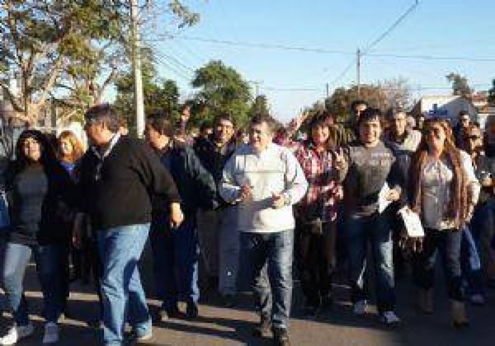 Caminata de candidatos FPV