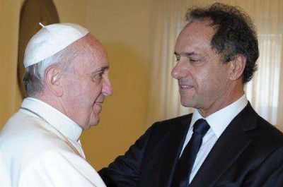 Scioli se encontrar� por segunda vez en el mes con el papa Francisco