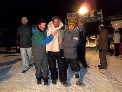 Cuatro horas "colgados" en la aerosilla con 8 grados bajo cero