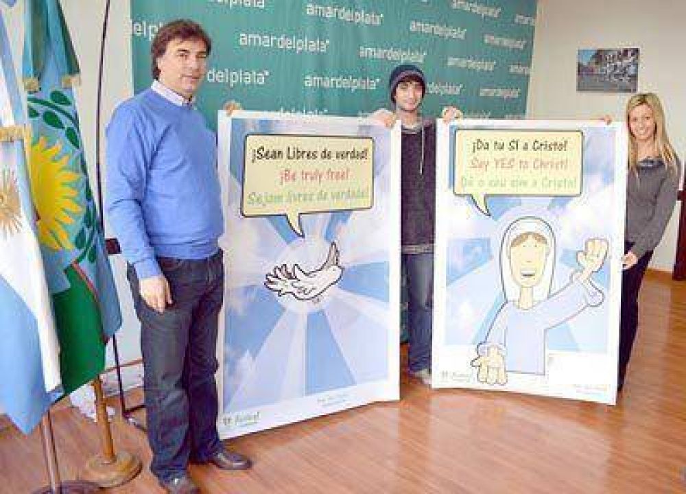 Joven marplatense expondr� su arte en la Jornada Mundial de la Juventud