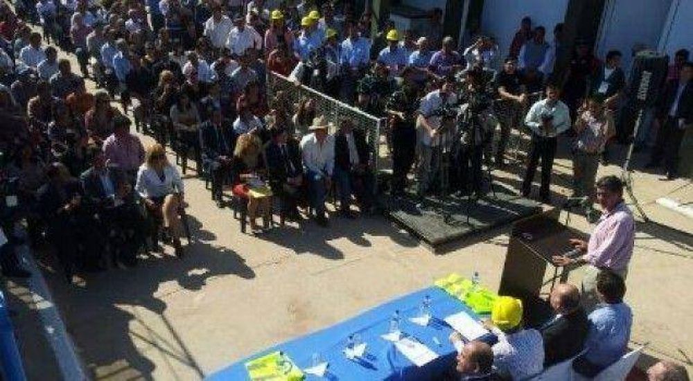 Con el acueducto R�o Bermejo el gobierno dice que se garantiza el agua