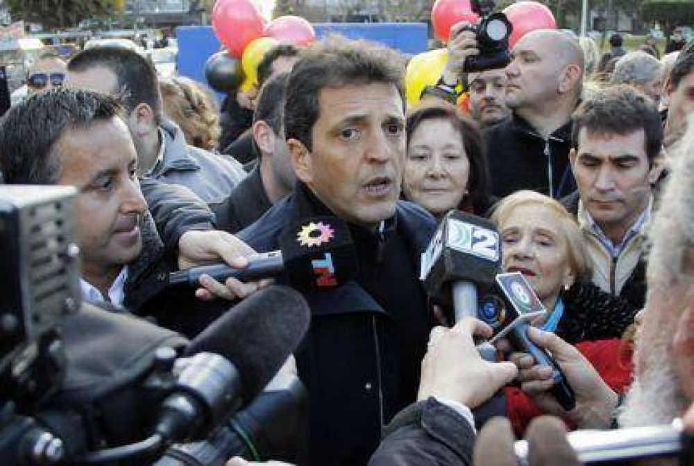 Massa desembrac� en Mar del Plata , se reuni� con sus candidatos a concejales y empresarios