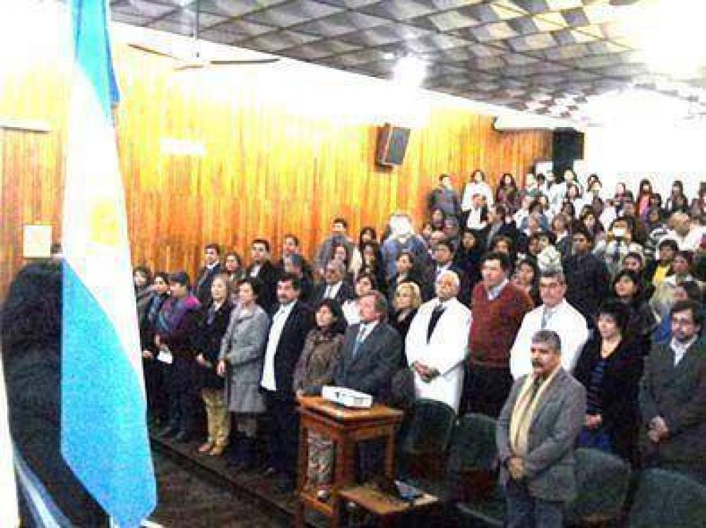 Formalizaron egreso de m�dicos residentes