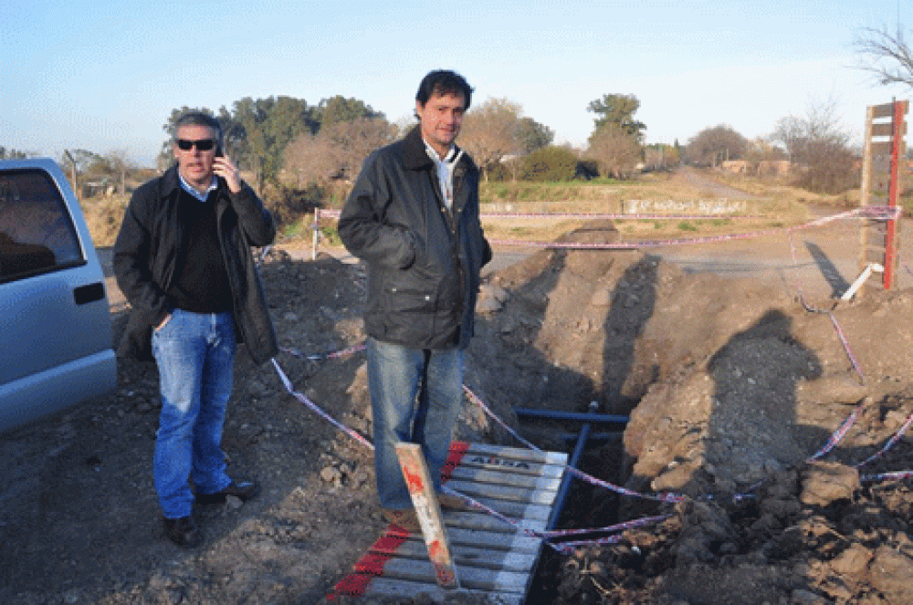 Importante obra hidr�ulica en la zona sur 