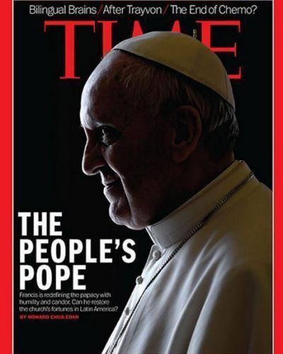 Francisco, otra vez en la tapa de la revista Time