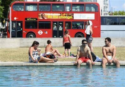 Ola de calor en Gran Breta�a