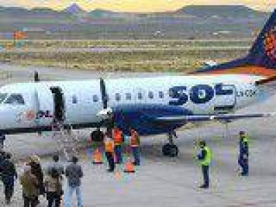 El paro de pilotos de Sol L�neas A�reas ya cumple tres d�as