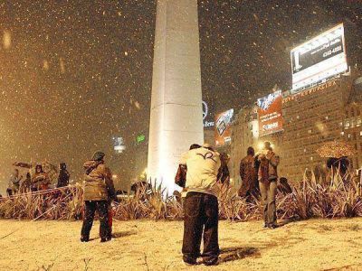 �Vuelve la nieve a la Ciudad de Buenos Aires?