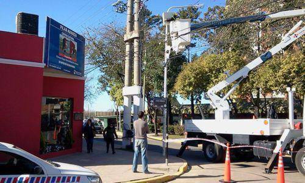Con aportes privados, se ampl�a la red de c�maras del distrito