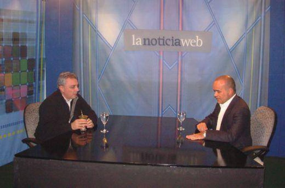 Julio Zamora visita LaNoticiaWeb TV