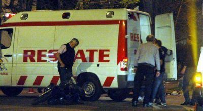 Motociclista result� lesionado en un choque sobre avenida Balb�n