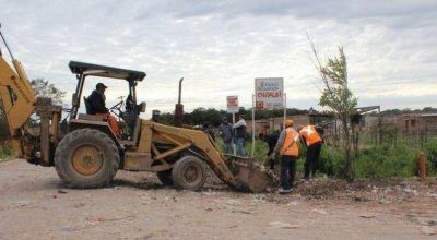 Fuerte operativo de erradicaci�n de minibasurales