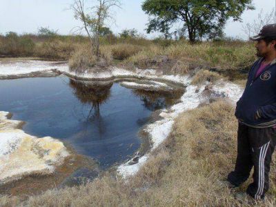 Sustancias qu�micas en barrio palpale�o