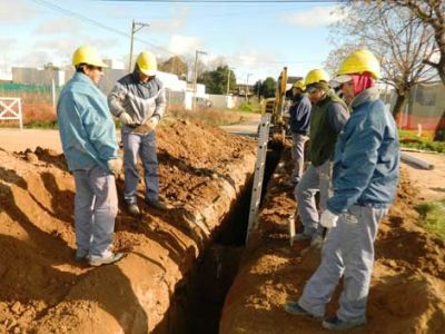 Ampliaci�n de la red cloacal para los barrios 'La Uni�n' y 'Mar�a Juana' 