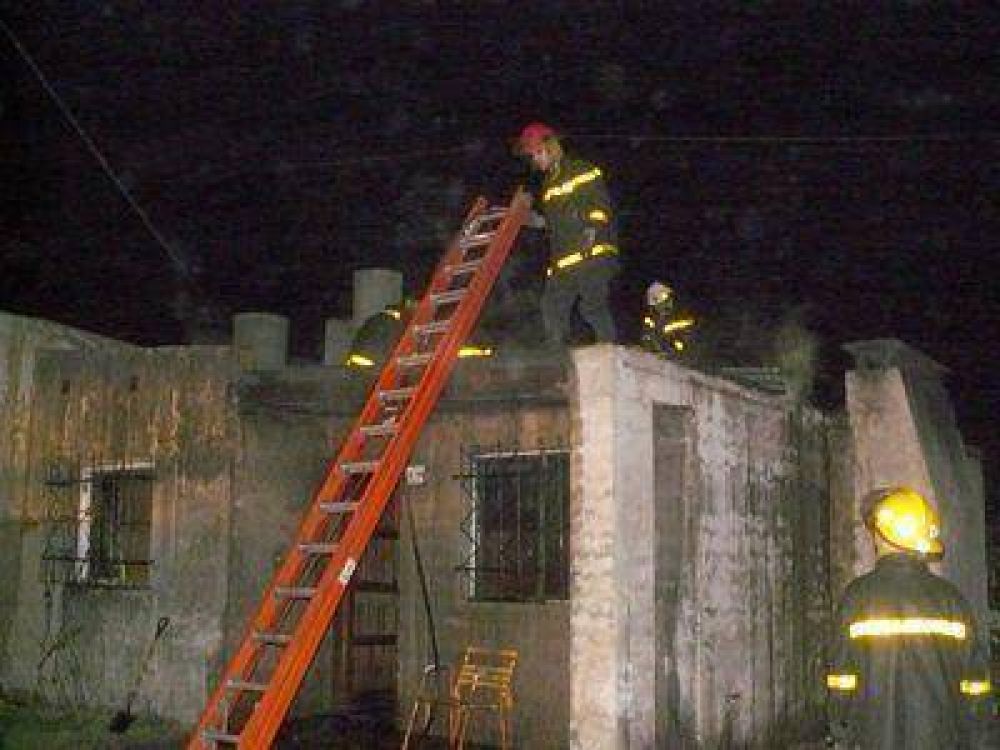 Se incendi� una vivienda: importantes da�os