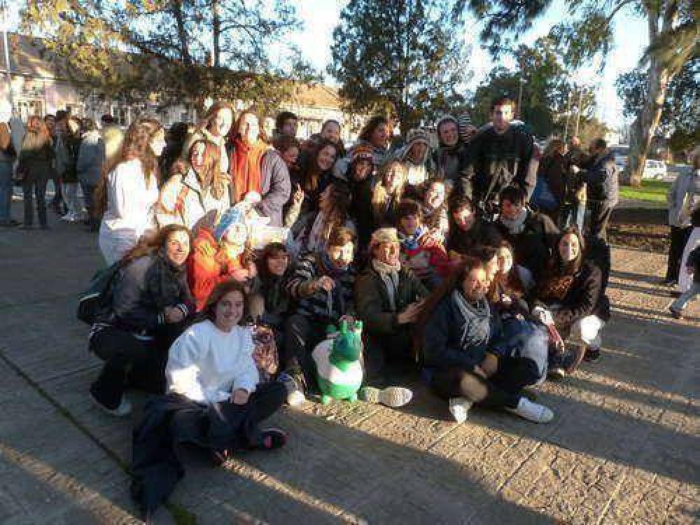 J�venes Azule�os viajaron a R�o de Janeiro para ver al Papa Francisco