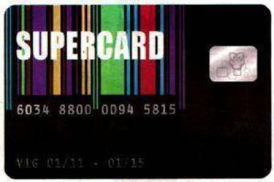 Ingresos de $2.500 por mes exigen para tener la Supercard