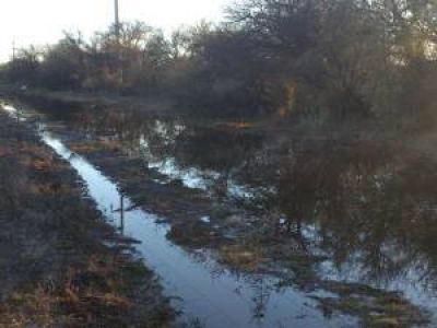 Repararon un ca�o que hab�a sido saboteado en el oeste provincial