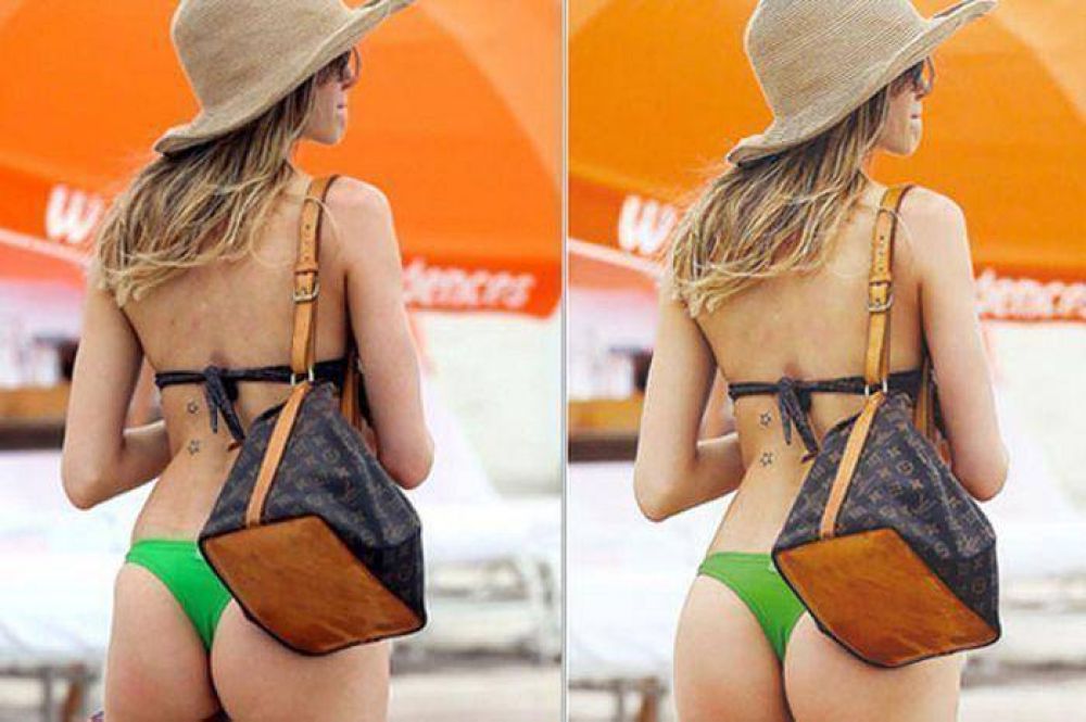 A Guillermina Vald�s le tocaron la cola... con Photoshop