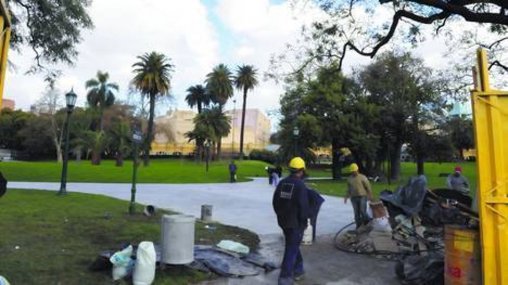 Tras la obra y la pol�mica, abren la Plaza Alvear en Recoleta