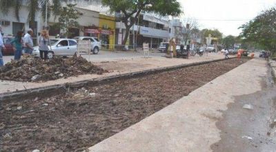 Iniciaron la repavimentaci�n de la avenida 9 de Julio