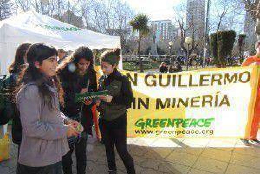 Greenpeace junt� firmas en Mar del Plata para salvar la reserva San Guillermo