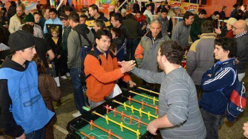 La magia del metegol se meti� en el circuito serrano