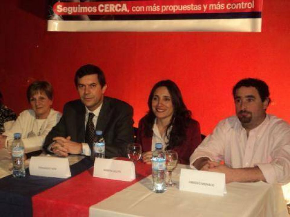 UCR: Fue lanzada la lista encabezada por Fernando Neri y Marita Gelitti