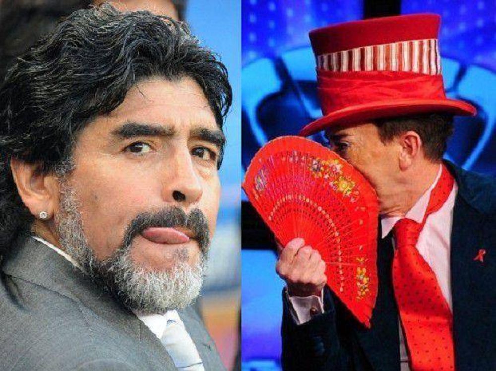 Pachano regres� a la televisi�n y dispar� contra Maradona