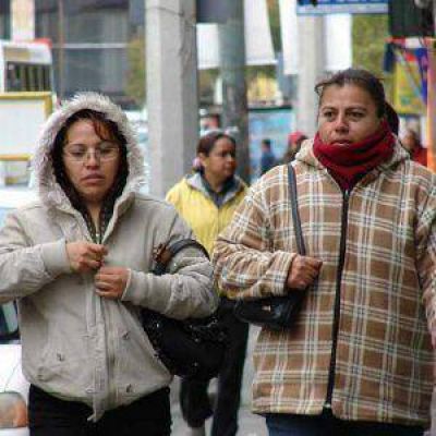Fr�o polar en la regi�n con cielo despejado: seguir� hasta el martes