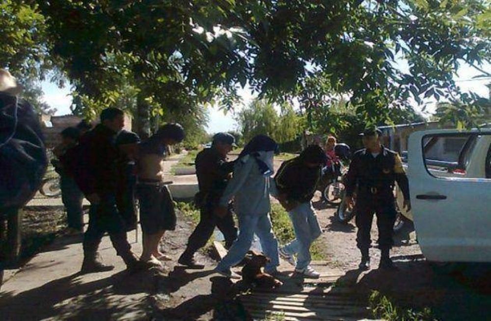 Operativo en villa Odorico termin� con las andanzas de Krosty y sus amigos