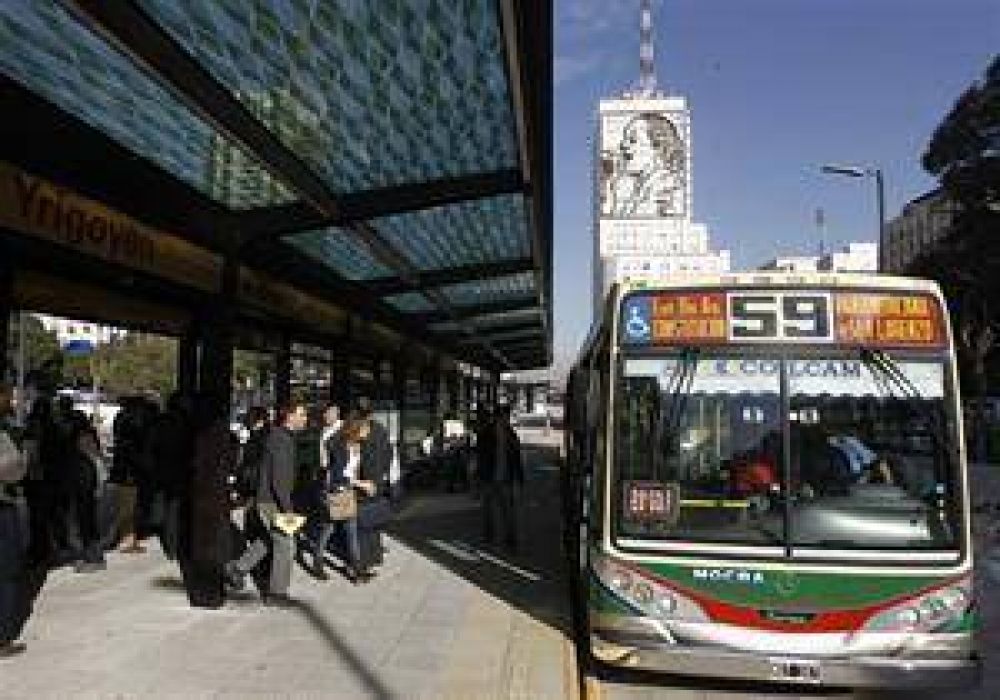 Cuenta regresiva para el estreno del Metrobus en la avenida 9 de Julio