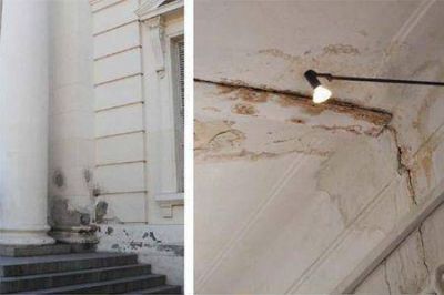 Nadie controla el estado de los edificios p�blicos e hist�ricos de R�o Cuarto