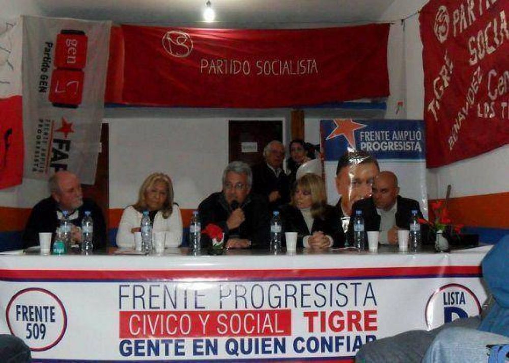 El Frente Progresista C�vico y Social lista D de Tigre present� candidatos