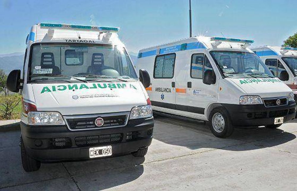 Entregar�n 33 ambulancias para �reas operativas del interior y capital