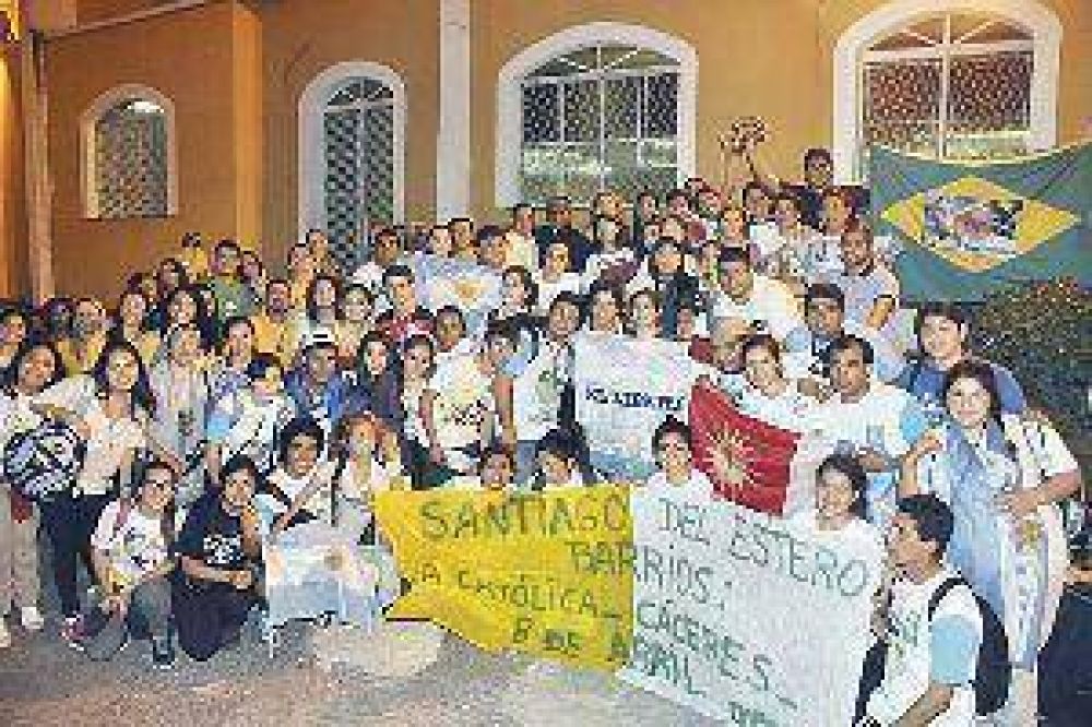EL LIBERAL en la vigilia de los santiague�os a horas de la llegada del Papa Francisco a R�o