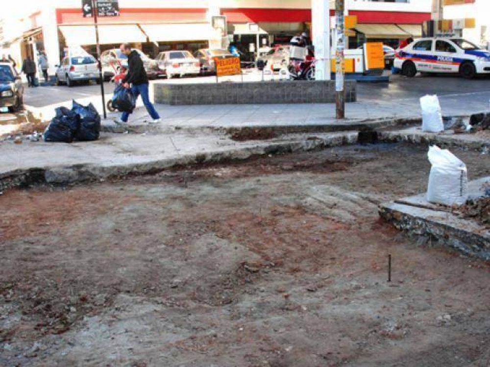 Siguen las tareas de repavimentaci�n