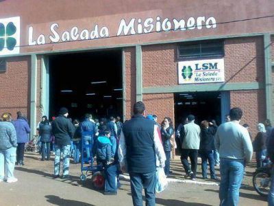 En su primer d�a, aseguran que La Salada Misionera vendi� m�s de 1 mill�n de pesos