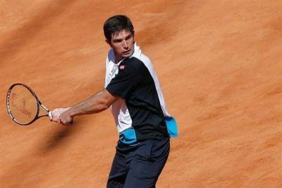Federico Delbonis estuvo cerca del triunfo, pero Fognini grit� campe�n en Hamburgo