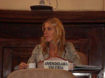 Los desamparados candidatos que secundan a Valeria Amendolara