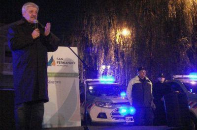 Andreotti present� nuevos m�viles de Protecci�n Ciudadana