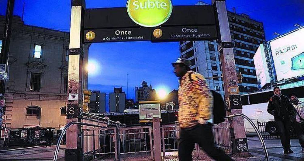 Problemas por un paro en el subte H