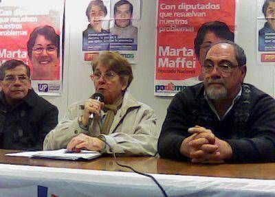 Maffei llam� �delincuente� a Massa al presentar a PODEMOS en Tigre