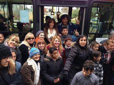 Avellaneda: se inaugur� un nuevo ramal 116 de la l�nea 98