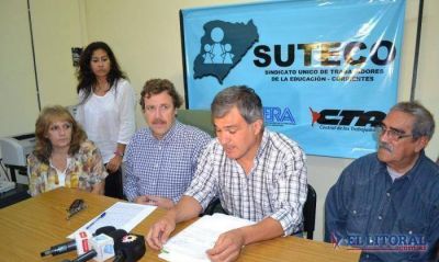 Un gremio sale a la calle a reclamar por la infraestructura escolar