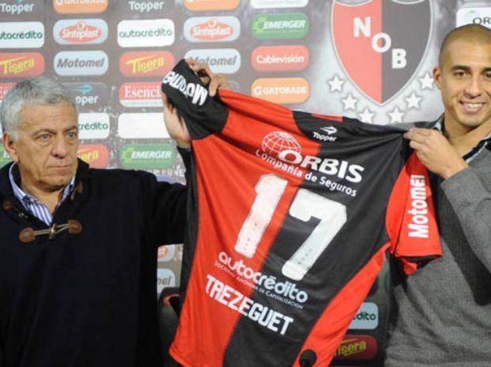 Trezeguet pas� la revisi�n m�dica y fue presentado como refuerzo de Newell's