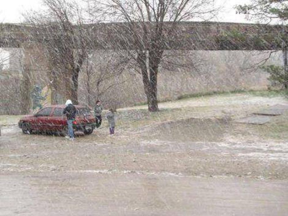 Nev� en Bragado y 25 de Mayo despu�s de varios a�os 